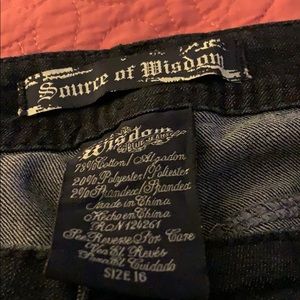 Torrid Jeans Source of Wisdom Size 16 Boot Cut